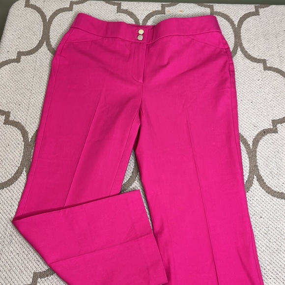 Chico’s Women's secret stretch straight leg Pink Pants, size : 00/ 2 - Picture 16 of 17